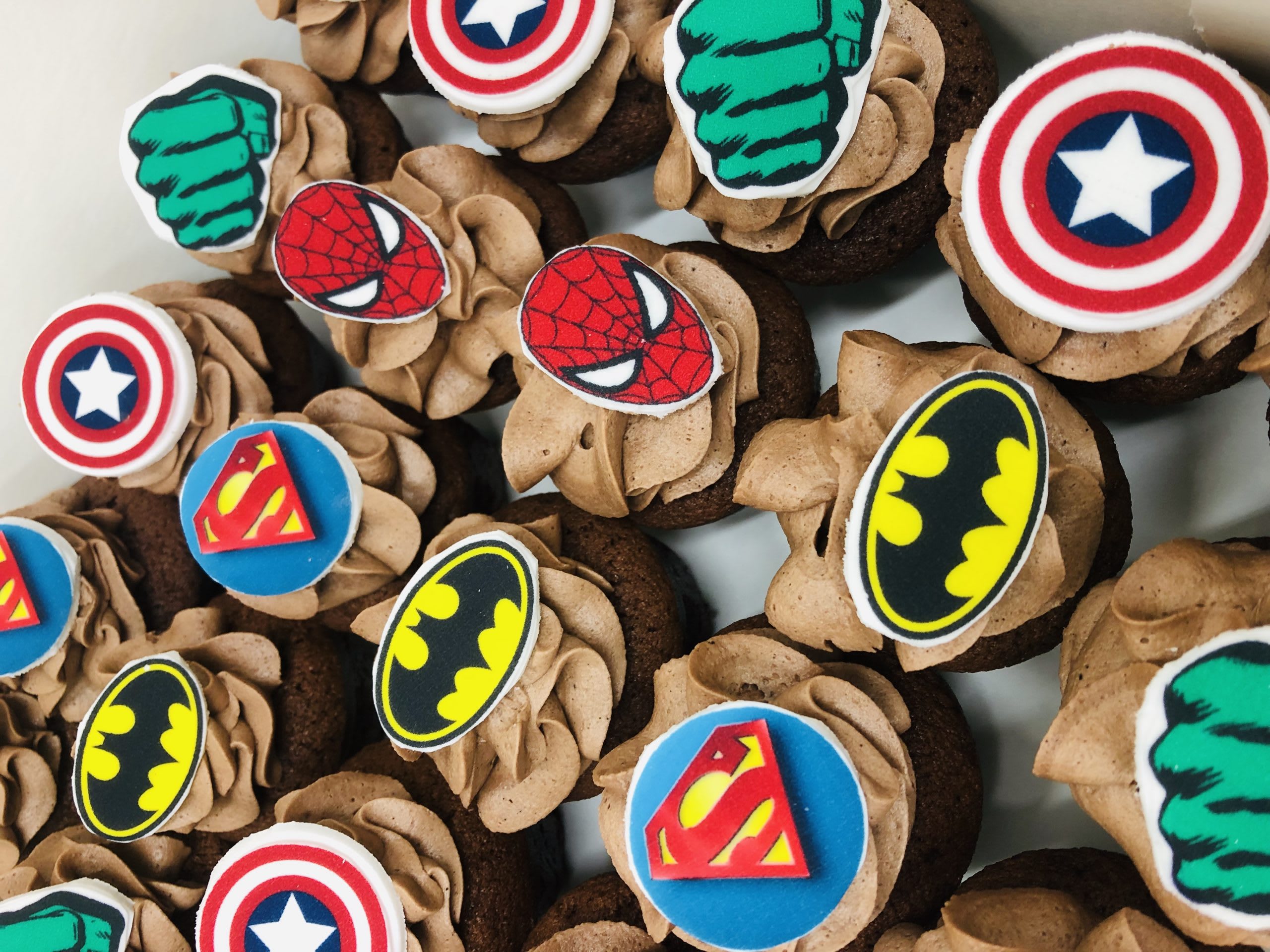 Superhero Cupcakes Superhero Cupcakes sydney