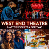 West End Theatre and Afternoon Tea for Two Product Image
