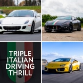 Triple Italian Driving Thrill