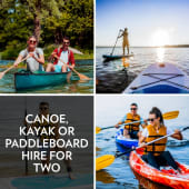 Canoe, Kayak or Paddleboard Hire for Two