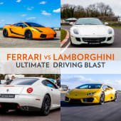Ultimate Ferrari Vs Lamborghini Driving Blast Product Image