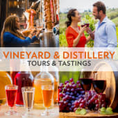 Vineyard & Distillery Tours & Tastings Product Image