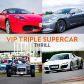 VIP Triple Supercar Thrill Product Image