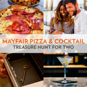 Mayfair Pizza & Cocktail Treasure Hunt for Two