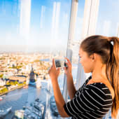 View from The Shard & Dining at Marco Pierre White London Steakhouse Co Product Image
