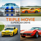 Triple Movie Supercar Drive