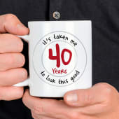 Looking Good Personalised Birthday Mug