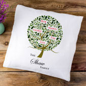 Family Tree Personalised Cushion
