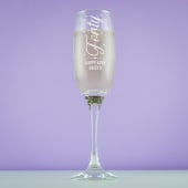 Personalised 40th Birthday Prosecco Glass