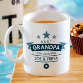 Personalised Best Grandpa Mug Product Image
