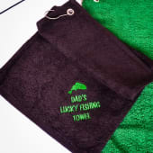 Personalised Lucky Fishing Towel Product Image