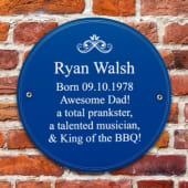 Personalised Heritage Plaque Product Image