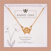 Geometric Butterfly Necklace Product Image
