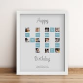 Personalised 40th Special Birthday Prints