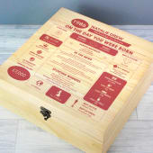 Personalised The Day You Were Born - 40th Birthday Keepsake Box Product Image