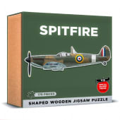 Spitfire Shaped Wooden Jigsaw Puzzle
