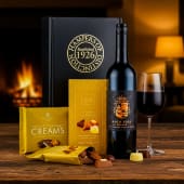 Red Wine & Chocolates Hamper Gift Box