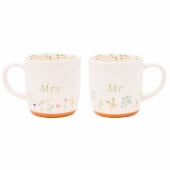 Love Story Mr & Mrs Ceramic Mugs