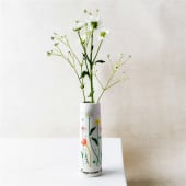 "Happiness Blooms From Within" Bud Vase