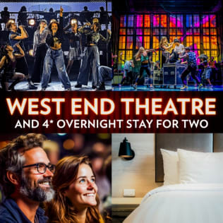 West End Theatre and 4* Overnight Stay for Two Product Image