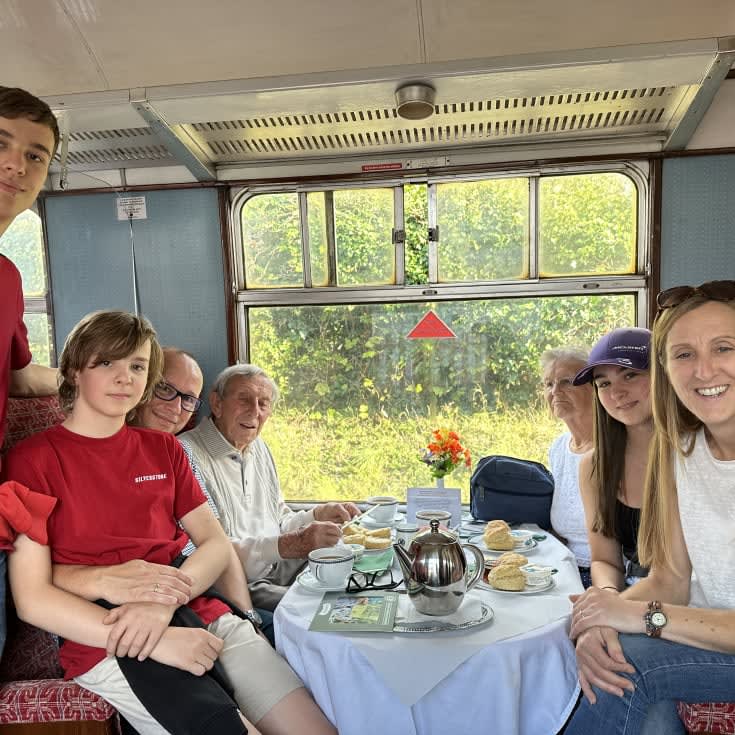 Heritage Steam Train with Sparkling Cream Tea for Two product image