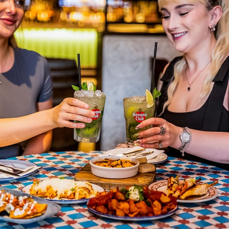 Bottomless Mojitos or Cruz Campo with 5 Plates product image