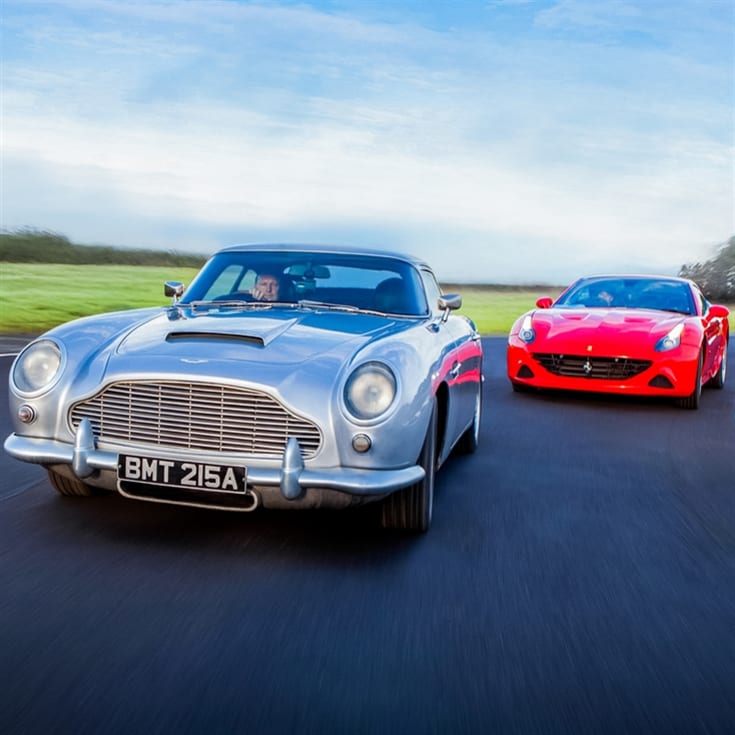 Supercar Vs Classic Car Thrill product image
