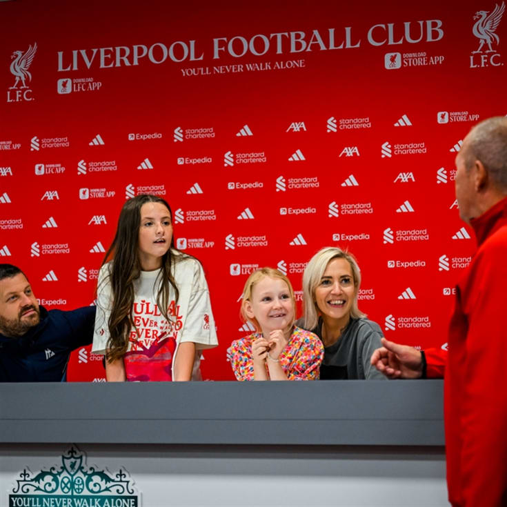 The Gift Experience Red Family Tour Of Liverpool Fc Anfield Stadium For Two Adults & Two Children