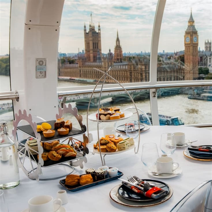 London Eye Afternoon Tea & River Cruise for Two product image