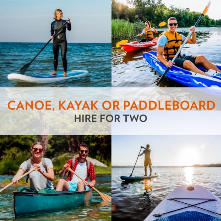 Canoe, Kayak or Paddleboard Hire for Two product image