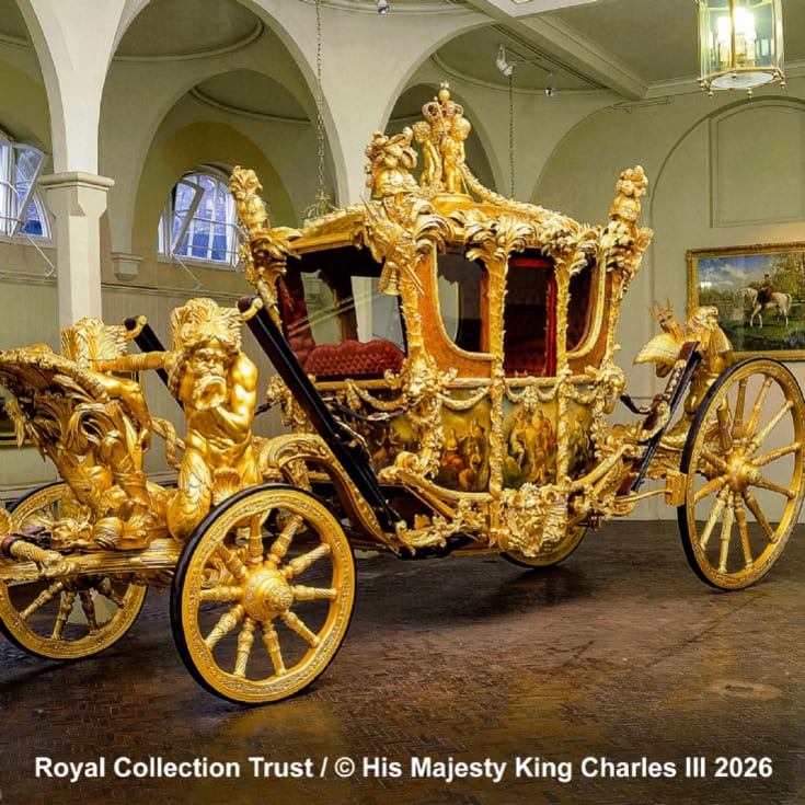 Entrance to the Royal Mews & Lunch at Clermont Charring Cross for Two product image