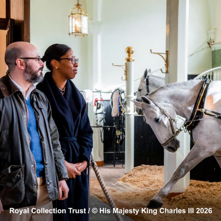 Entrance to the Royal Mews & Lunch at Clermont Charring Cross for Two product image