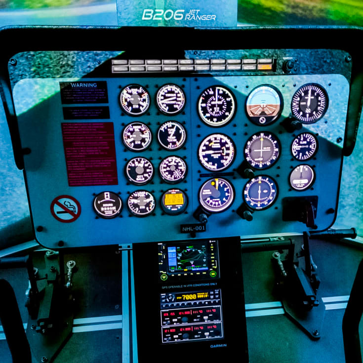 Private Helicopter Flight Simulator with Lunch for Two product image
