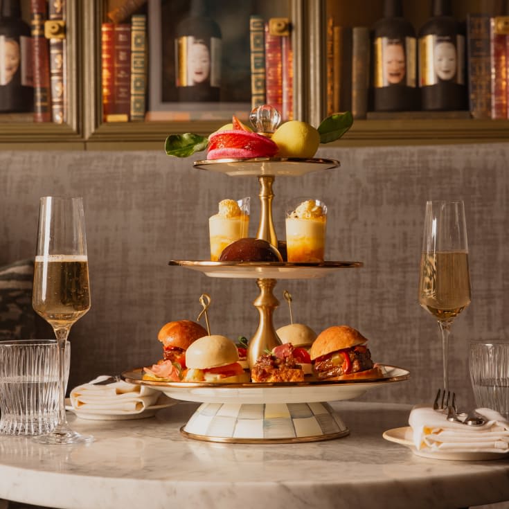 Japanese & Mediterranean Afternoon Tea for Two at La Bibliothèque product image