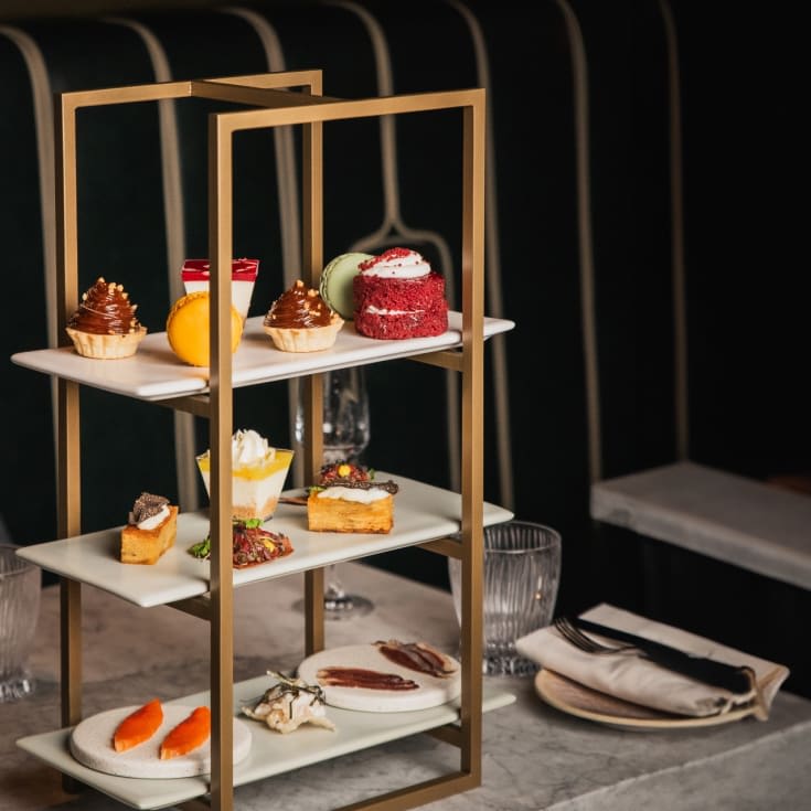 Japanese & Mediterranean Afternoon Tea for Two at La Bibliothèque product image