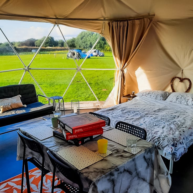 The Gift Experience Two Night Geodome Escape At Sherwood Forest