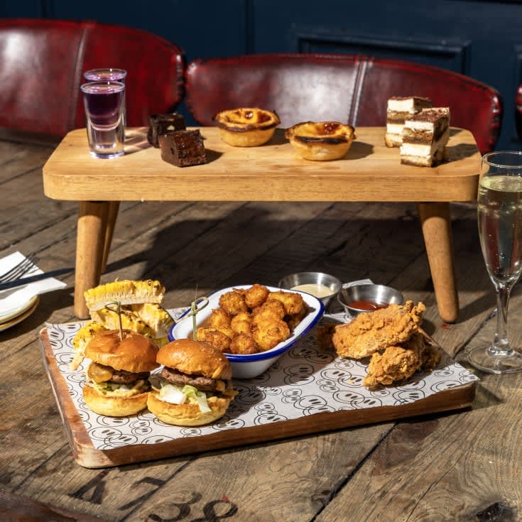 Afternoon Tea for Two with a Bottle of Fizz at Revolution Bars product image