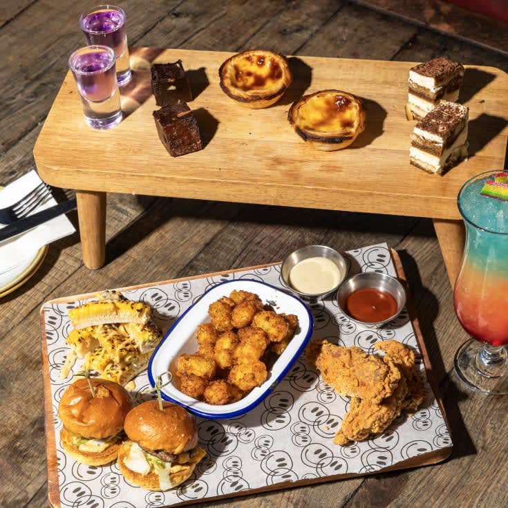 Afternoon Tea for Two with Fizz or A Cocktail at Revolution Bars product image