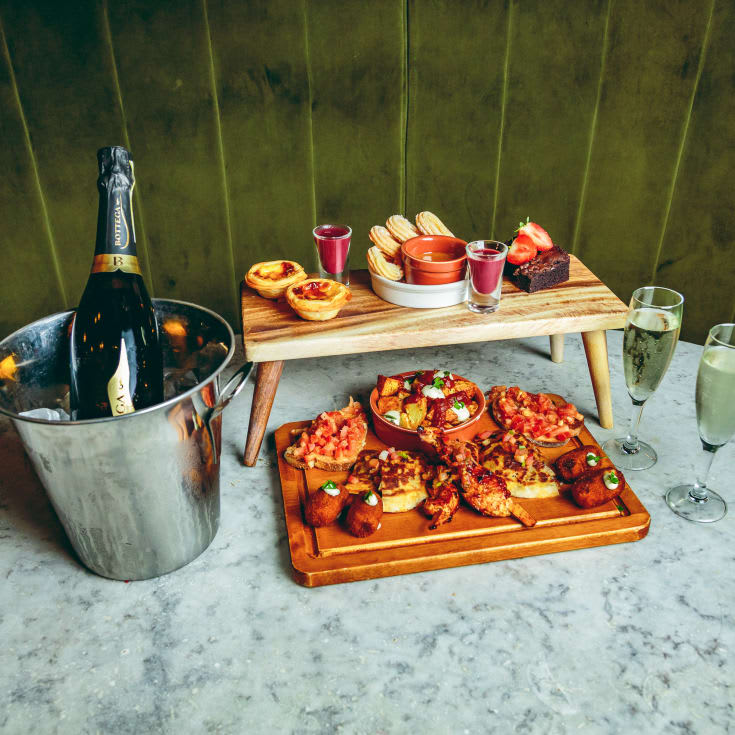 Afternoon Tea for Two with Fizz or A Cocktail at Revolution Bars product image