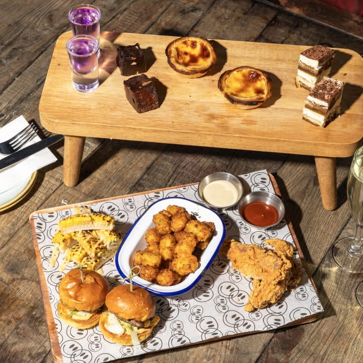 Afternoon Tea for Two with Fizz or A Cocktail at Revolution Bars product image