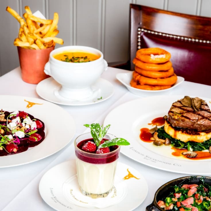 2 Course Meal & Cocktail at Marco Pierre White's London Steakhouse Co product image