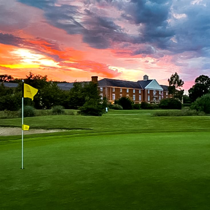 Golf Break with Three Course Dinner for Two at Whittlebury Park product image
