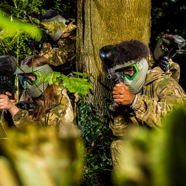 Forest Paintballing for Two with 200 Paintballs product image