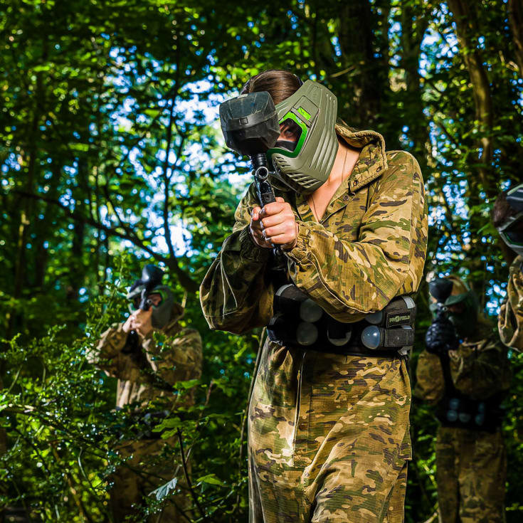 Forest Paintballing for Two with 200 Paintballs product image