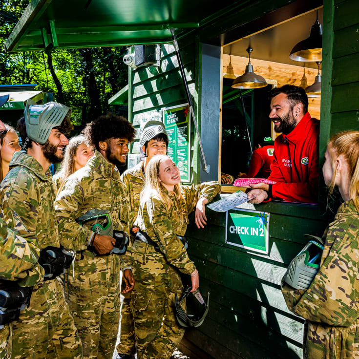 Forest Paintballing for Two with 200 Paintballs product image