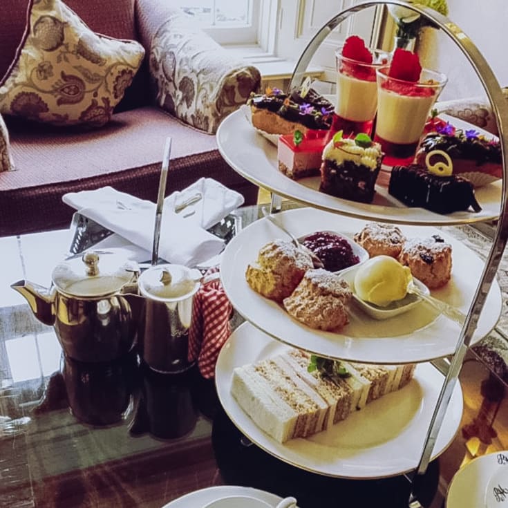 The Gift Experience Cream/Green Luxury Afternoon Tea For Two At Rothay Manor Hotel