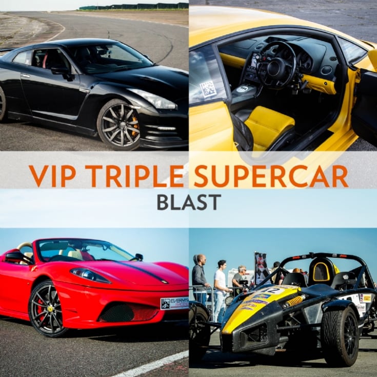 VIP Triple Supercar Blast product image