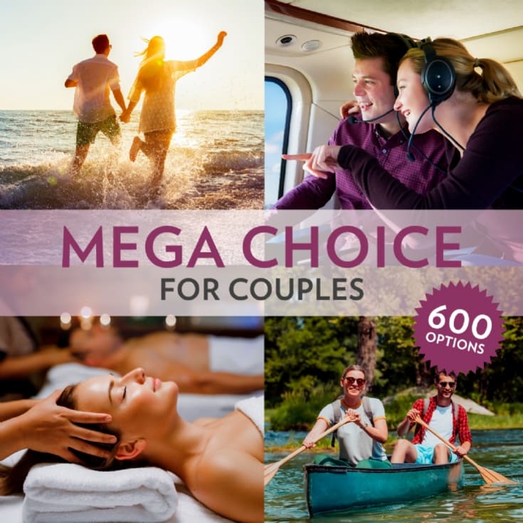 Mega Choice for Couples - Experience Day Voucher product image