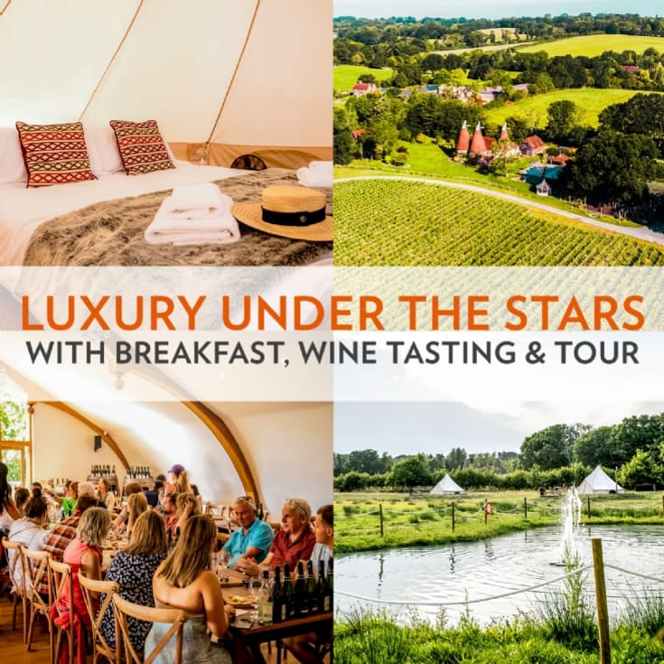Luxury Under the Stars with Breakfast, Wine Tasting and Tour product image