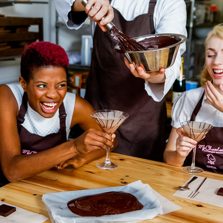 Luxury London Chocolate Making Workshop with Prosecco product image